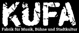 KUFA, Kulturfabrik Löseke, Hildesheim, Logo, Download, JPG, PNG, weiß